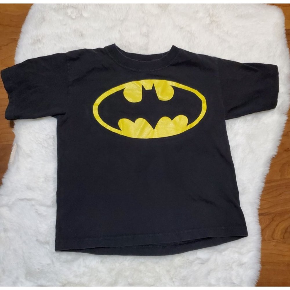 GUC XS 4 / 5 Batman Logo Official Licensed DC Comics short sleeve boy t shirt